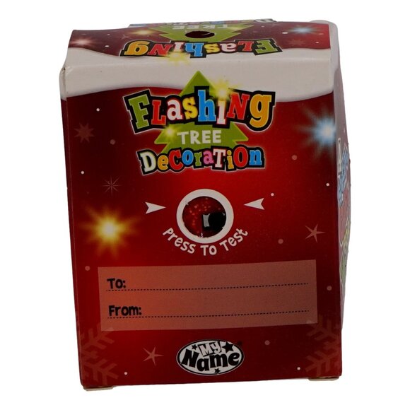 Flashing Tree Decoration: A Merry Christmas Gift for Mom & Dad - Picture 3 of 3